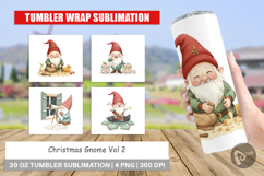 Tumbler Christmas Gnome Product Image 1