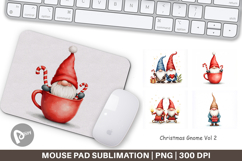 Christmas Gnome Mouse Pad Product Image 1