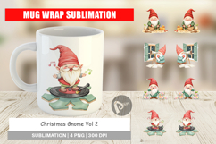 Mug Wrap Christmas Gnome Product Image 1