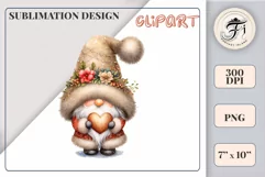 Add holiday magic to your winter projects with this Christmas gnome watercolor clipart! High-resolution PNG with transparent background, perfect for cards, decor, and scrapbooking.
