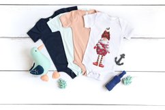 Watercolor Christmas Illustration Cute Gnome Clipart Bundle Product Image 8