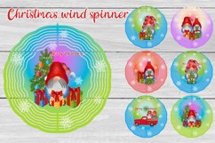Wind spinner sublimation | Christmas gnome sublimation Product Image 1