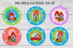 Wind spinner sublimation | Christmas gnome sublimation Product Image 2