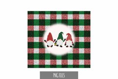 Gnomes with Plaid Design Tumbler 20 OZ Sublimation Product Image 2