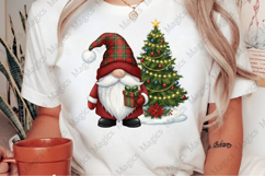 Christmas Gnome With Tree Png Product Image 2