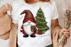 Christmas Gnome With Tree Png Product Image 3