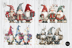 Christmas Gnome PNG, Gnome PNG, Funny Christmas PNG Product Image 1