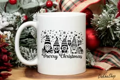 Christmas Svg Christmas Gnomes Svg Merry Christmas Gnome Svg Product Image 7