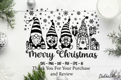 Christmas Svg Christmas Gnomes Svg Merry Christmas Gnome Svg Product Image 10