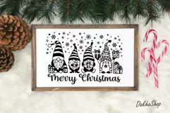 Christmas Svg Christmas Gnomes Svg Merry Christmas Gnome Svg Product Image 8