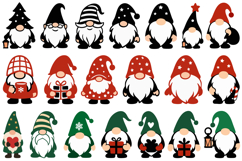 Christmas Gnome SVG Bundle - 21 Designs Product Image 1