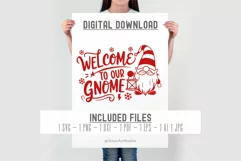 Welcome to Our Gnome SVG PNG | Funny Christmas Gnome SVG Product Image 2