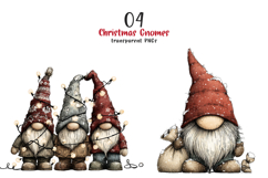 Christmas Gnomes Clipart Product Image 1