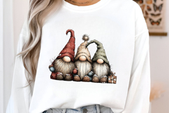 Christmas Gnomes Clipart Product Image 3
