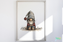 Christmas Gnomes Clipart Bundle Product Image 6