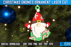 Christmas Gnomes Laser Cut Bundle, Christmas Tree Ornament Product Image 9
