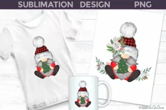 Christmas Gnome PNG | Sublimation Design PNG Product Image 2
