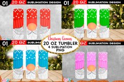 Christmas Gnomes Sublimation Tumbler