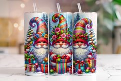 Christmas Gnomes Tumbler Wrap, Christmas Tumbler Wrap PNG Product Image 1