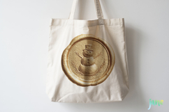 Christmas Golden Wax Seal Clipart Product Image 4