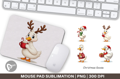 Christmas Goose Mouse Pad Product Image 1