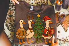 Christmas Goose, Funny Christmas Goose PNG, Merry Christmas Product Image 1