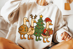 Christmas Goose, Funny Christmas Goose PNG, Merry Christmas Product Image 3