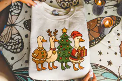 Christmas Goose, Funny Christmas Goose PNG, Merry Christmas Product Image 4