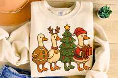 Christmas Goose, Funny Christmas Goose PNG, Merry Christmas Product Image 5
