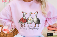 Merry Christmas Funny Goose PNG Product Image 9