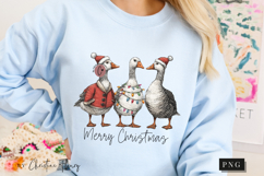 Merry Christmas Funny Goose PNG Product Image 7