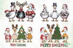Christmas Goose Png Sublimation Product Image 1
