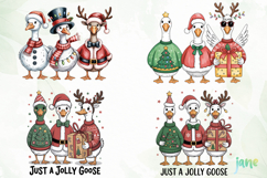 Christmas Goose Png Sublimation Product Image 1