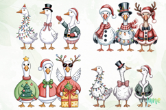Christmas Goose Png Sublimation Product Image 1