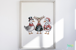 Christmas Goose Png Sublimation Product Image 5