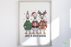 Christmas Goose Png Sublimation Product Image 5