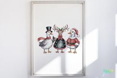 Christmas Goose Png Sublimation Product Image 5