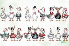 Christmas Goose Png Sublimation Product Image 6