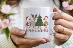 Christmas Goose Png Sublimation Product Image 3