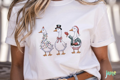 Christmas Goose Png Sublimation Product Image 2