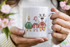 Christmas Goose Png Sublimation Product Image 3