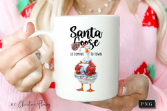 Funny Santa Goose PNG Product Image 2