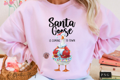 Funny Santa Goose PNG Product Image 9