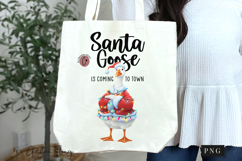Funny Santa Goose PNG Product Image 6
