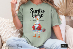 Funny Santa Goose PNG Product Image 8
