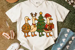 Christmas Goose, Funny Christmas Goose PNG, Merry Christmas Product Image 6