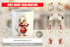 Christmas Goose Mug Wrap Product Image 1
