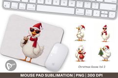 Christmas Goose Mouse Pad Product Image 1