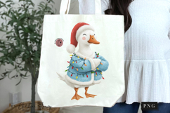 Funny Christmas Goose PNG Product Image 7