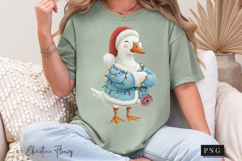 Funny Christmas Goose PNG Product Image 9